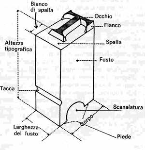 carattere tipofrafico